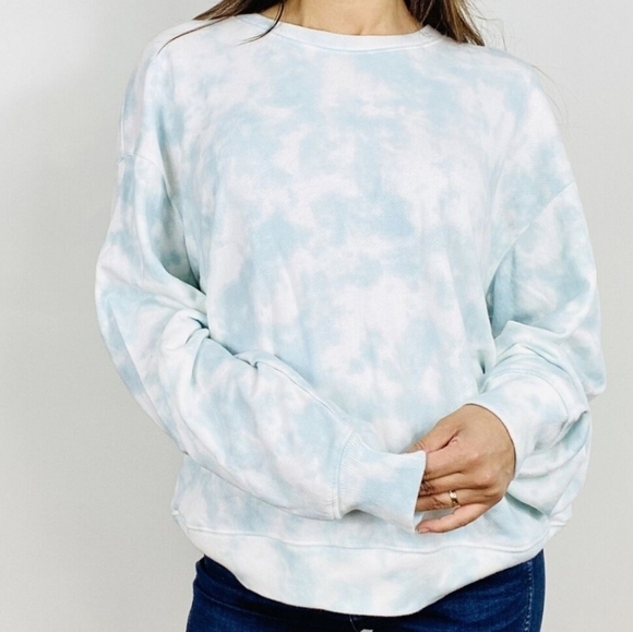 Rails Ramona Blue Tie Dye Sweatshirt XXS - Picture 1 of 7